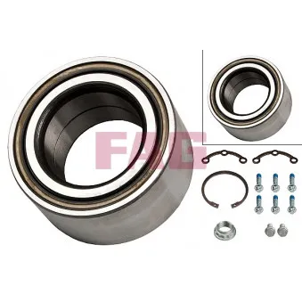 Roulement de roue arrière FAG 713 6675 80