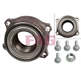 Roulement de roue arrière FAG 713 6678 10