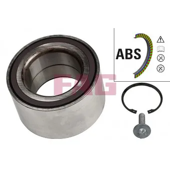 Roulement de roue avant FAG 713 6679 90