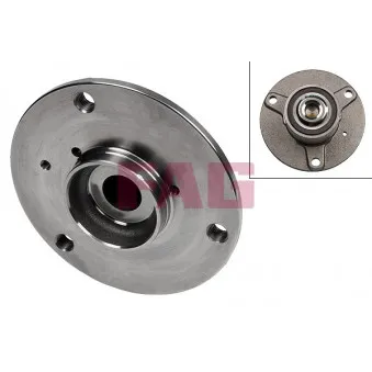 Roulement de roue avant FAG 713 6680 60