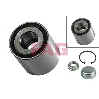 Roulement de roue arrière FAG 713 6681 80