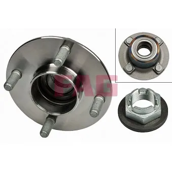 Roulement de roue arrière FAG 713 6783 40