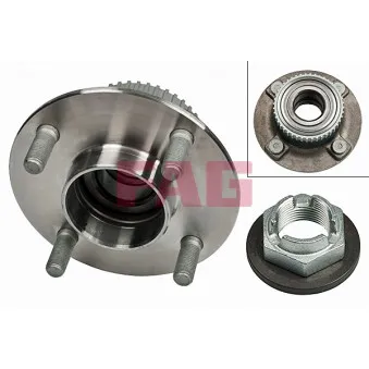 Roulement de roue arrière FAG 713 6783 50