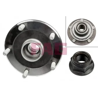 Roulement de roue arrière FAG 713 6786 60