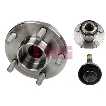 Roulement de roue avant FAG 713 6787 90