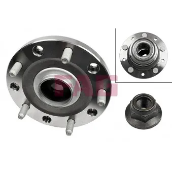 Roulement de roue arrière FAG 713 6789 30