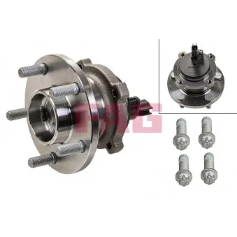 Roulement de roue arrière FAG 713 6789 40