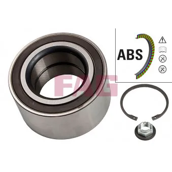 Roulement de roue avant FAG 713 6789 50