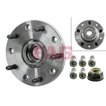 Roulement de roue arrière FAG 713 6791 50