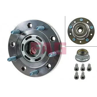 Roulement de roue arrière FAG 713 6791 60