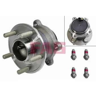 Roulement de roue arrière FAG 713 6791 80