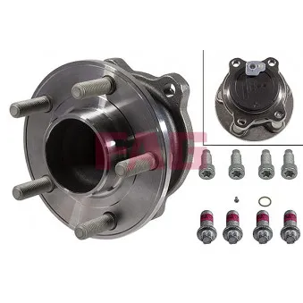 Roulement de roue arrière FAG 713 6791 90