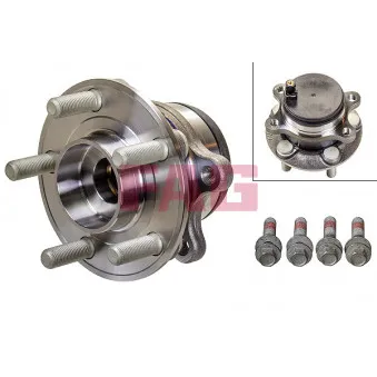 Roulement de roue arrière FAG 713 6792 90