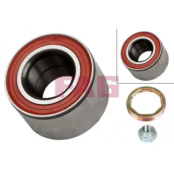 Roulement de roue avant FAG 713 6901 40