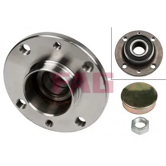 Roulement de roue arrière FAG 713 6902 30