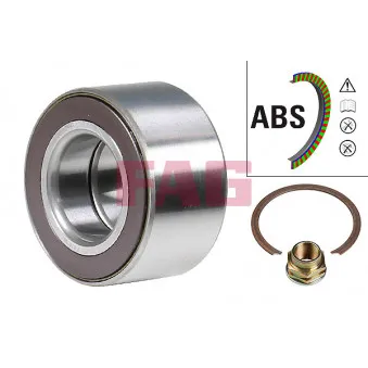 Roulement de roue avant FAG 713 6903 50