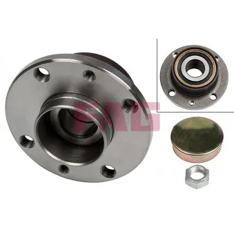 Roulement de roue arrière FAG 713 6907 30