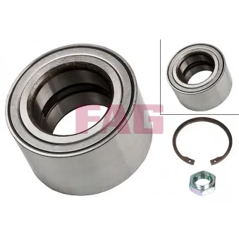Roulement de roue arrière FAG 713 6909 60