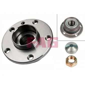Roulement de roue arrière FAG 713 6909 80