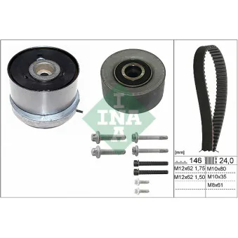 Kit de distribution INA 530 0724 10
