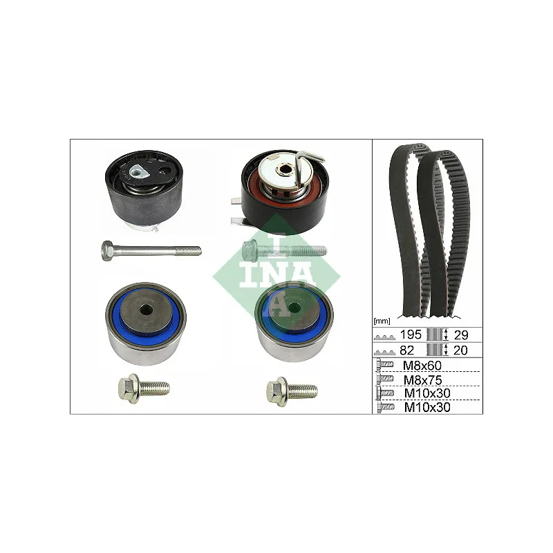 Kit de distribution INA 530 0734 10