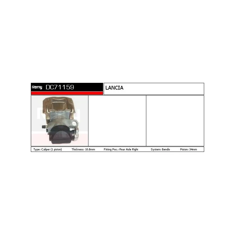 Étrier de frein REMY DC71159