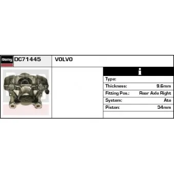 Étrier de frein REMY DC71445