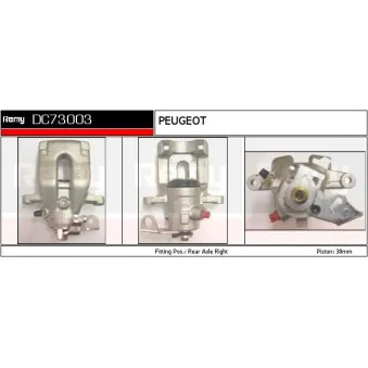 Étrier de frein REMY DC73003