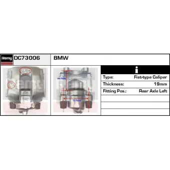 Étrier de frein REMY DC73006
