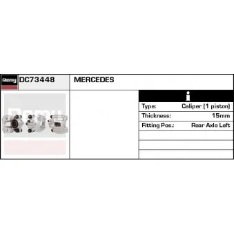 Étrier de frein REMY DC73448