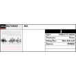 Étrier de frein REMY DC73632 - Visuel 1