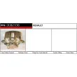 Étrier de frein REMY DC82138 - Visuel 1