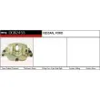 Étrier de frein REMY DC82453 - Visuel 2