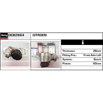 Étrier de frein REMY DC82864