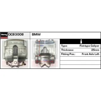 Étrier de frein REMY DC83008