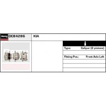 Étrier de frein REMY DC84286