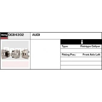 Étrier de frein REMY DC84302