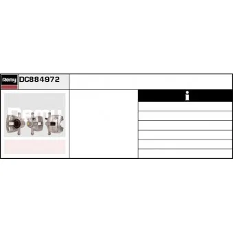 Étrier de frein REMY DC884972