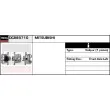 Étrier de frein REMY DC885710 - Visuel 1