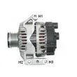 Alternateur REMY DRA0207 - Visuel 3
