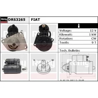 Démarreur REMY DRS3265