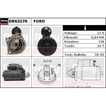 Démarreur REMY DRS3270