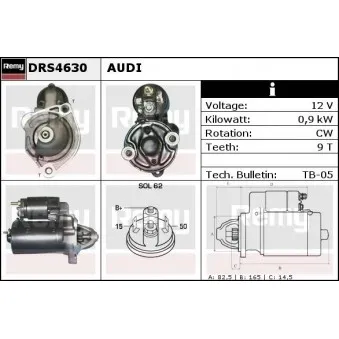 Démarreur REMY DRS4630