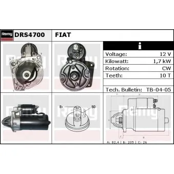 Démarreur REMY DRS4700