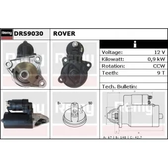 Démarreur REMY DRS9030