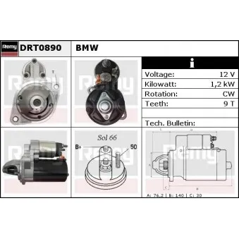 Démarreur REMY DRT0890