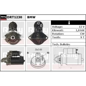 Démarreur REMY DRT1230