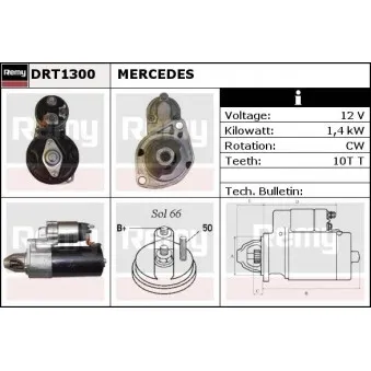 Démarreur REMY DRT1300