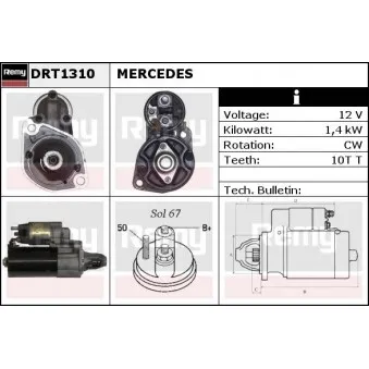 Démarreur REMY DRT1310