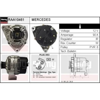 Alternateur REMY RAA10461